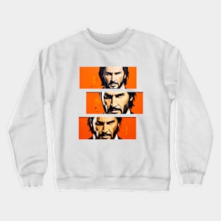 Bad, Good and Ugly John Wick Crewneck Sweatshirt